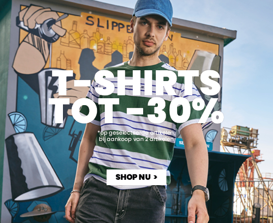 T-shirts tot -40% voor heren en mannen bij ZEB