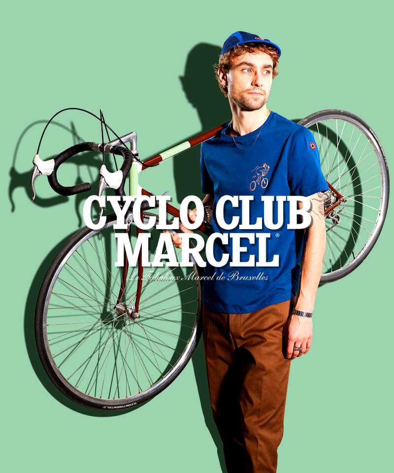 De nieuwe collectie van Cyclo Club Marcel voor heren en jongens bij ZEB.