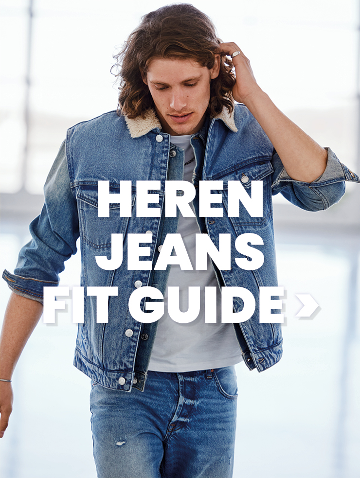 Heren jeans fit guide