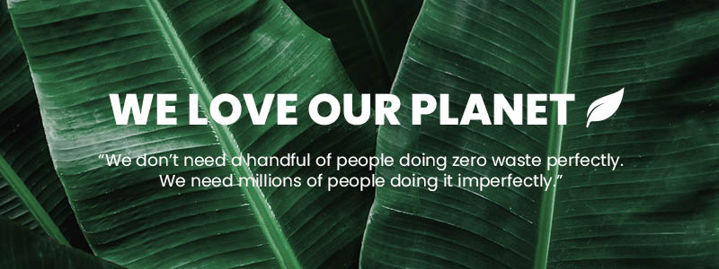 We love our planet header image mobile