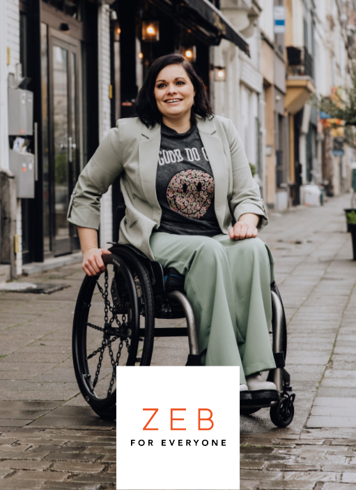 ZEB For Everyone geeft mensen met een beperking ook de kans om op hun eigen tempo te komen shoppen.